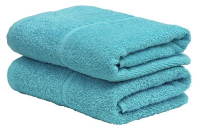 ColourMatch - Pair of Hand - Towels - Crystal Blue